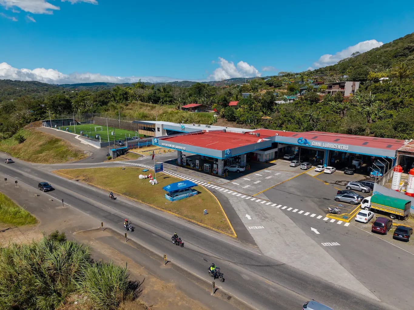 Combustible Eusse - Vista de una estación