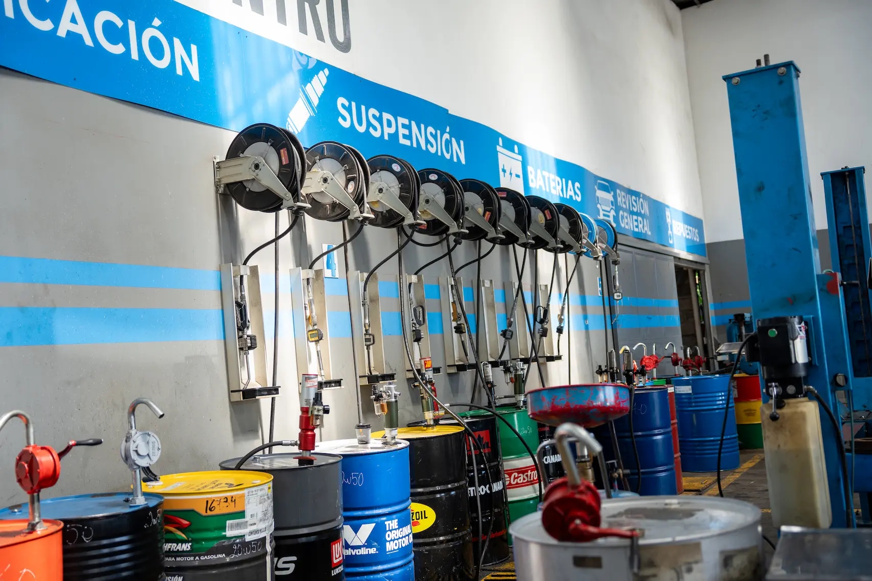 Llantas, alineado y tramado